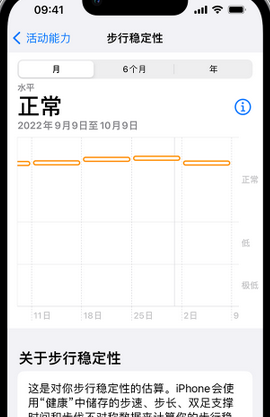 涉县iPhone手机维修如何在iPhone开启'步行稳定性通知'