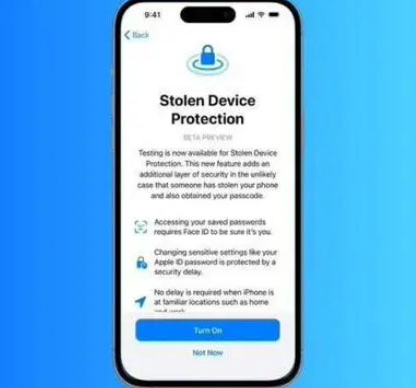 涉县苹果授权维修店分享被盗设备保护功能开启方法 