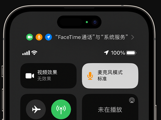 涉县苹果授权维修网点分享iPhone在通话时让你的声音更清晰 