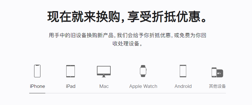 涉县苹果手机维修分享iPhone以旧换新的去处 