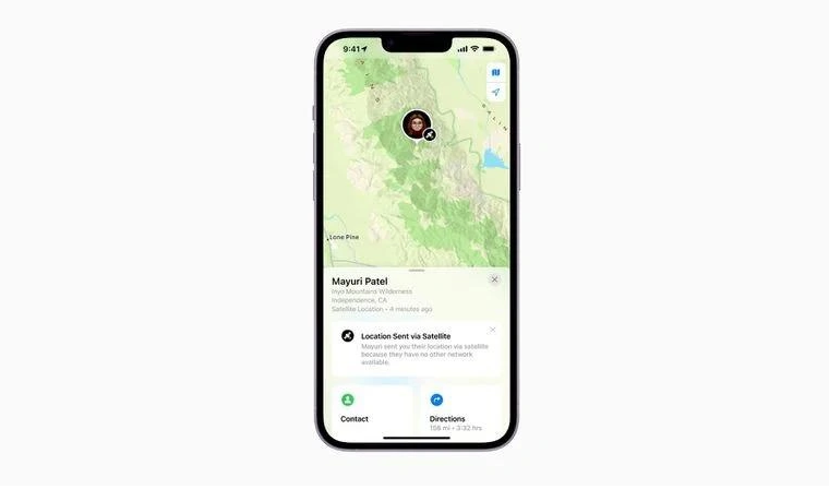 涉县苹果14维修分享iPhone14系列中 FindMy功能通过卫星分享位置方法教程 